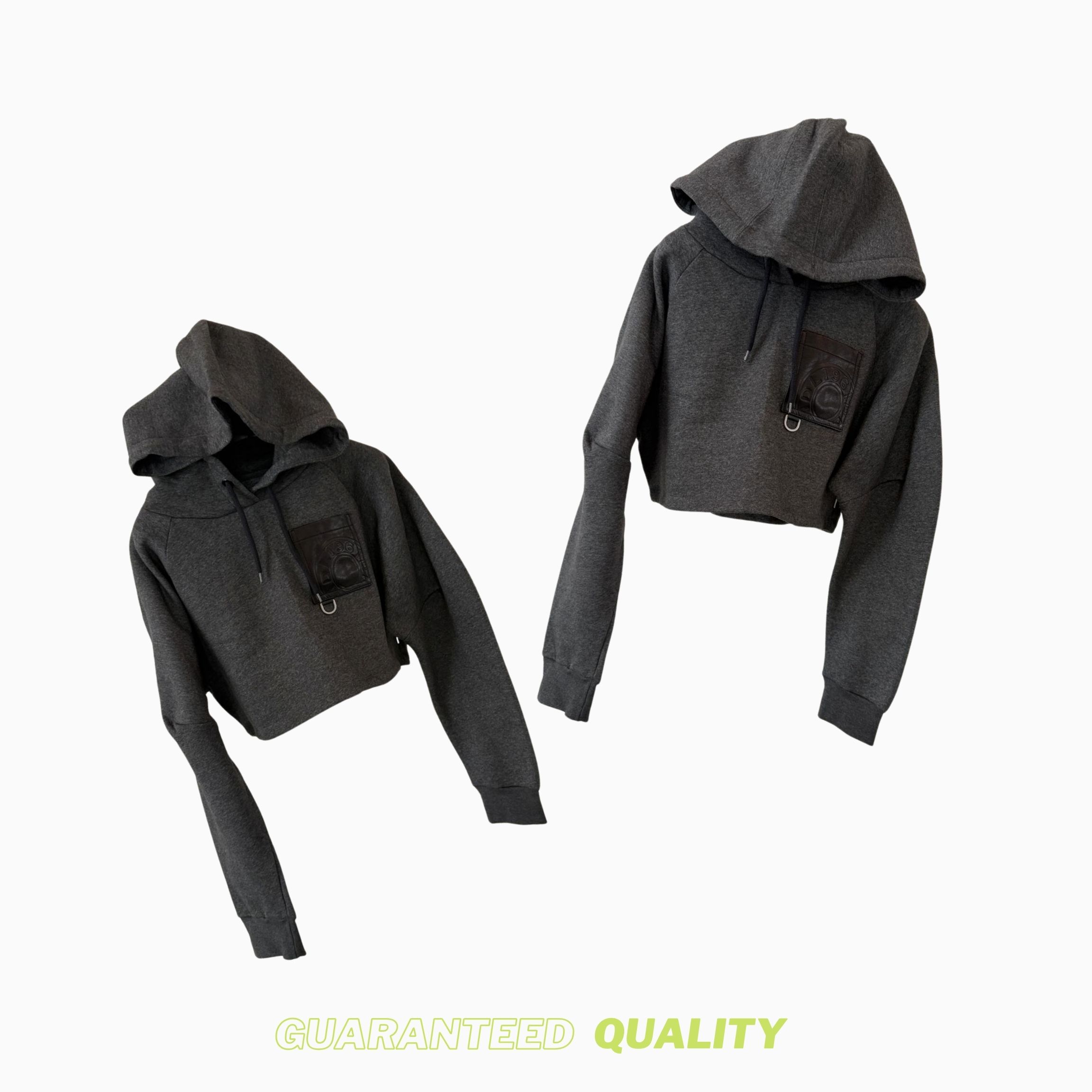 3EEEZ Studio Fleece Hoodie - Charcoal